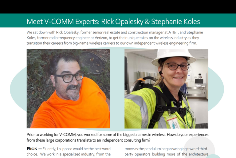 Meet V-COMM Experts: Rick Opalesky & Stephanie Koles
